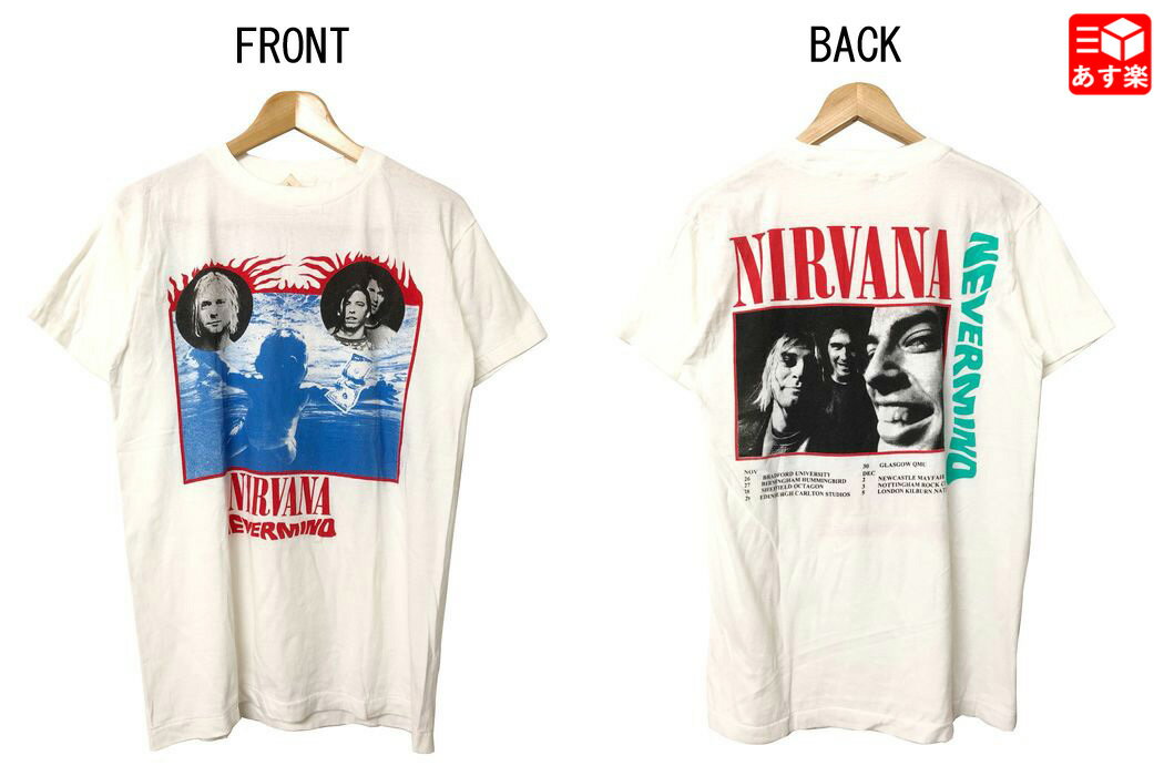 メール便対応 新品 カート・コバーン ニルヴァーナ/NIRVANA バンT