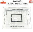 UK ROYAL MAIL Pouch "WHITE" イギリス郵便 ロイヤルメール ナイロン ポーチ ホワイト　デッドストック新古品 mellow