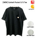 カーハート Tシャツ メンズ 【ゆうパケット対応】カーハート Carhartt S/S Pocket Tee ポケット付き Tシャツ 半袖 ポケT　サイズ：M, L, XL, XXL　カラー：BLACK, LIGHT HEATHER GREY, HEATHER GREY 3カラー【新品】 新品 mellow 【あす楽対応】【古着 mellow楽天市場店】