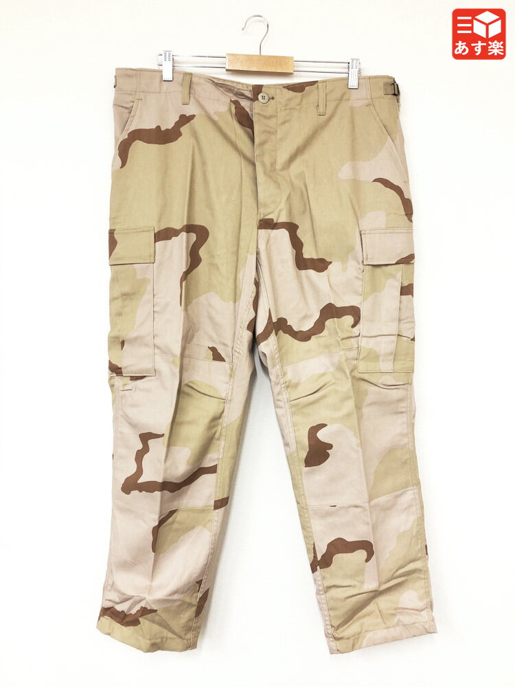 【30％オフ★お得なクーポンあり】【Deadstock】U.S. MILITARY TYPE BDU CARGO PANTS 039 039 3C DESERT CAMOUFLAGE 039 039 アメリカ軍タイプ 民間品 デザートカモ カーゴパンツ 迷彩 size：S-R, L-R ベージュ系 【新古品】新古品 デッドストック mellow【あす楽対応】【古着 mellow