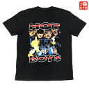 【期間限定★30%OFFクーポン対象】 メール便対応 新品 ホット・ボーイズ S/S Tee RAP TEE 黒 XL