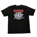 【ゆうパケット対応】ストレンジャー・シングス STRANGER THINGS プリント Tシャツ 半袖 サイズ:Men's XL位 ブラック【新品】 新品 me...