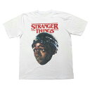 【ゆうパケット対応】ストレンジャー・シングス STRANGER THINGS ルーカス・シンクレア フェイスプリント Tシャツ 半袖 サイズ:Men's XL位...