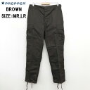 PROPPER BDU BTN TROUSERS vbp[ bvXgbv J[Spc |~Rbg n TCYFM/R, L/R J[FBROWN _[NuE yΉyViz