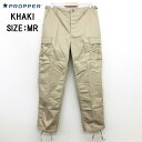 新品 PROPPER Cargo Pants ミリタリーパンツ 軍パン カーキ ベージュ W34.5