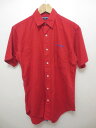 POLO SPORT RALPH LAUREN/ポロスポーツ ラルフローレン ロゴ刺繍 半袖シャツ レッド 【サイズ:Boy's L】【レディースサイズ】【US...