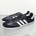 アディダス レザースニーカー メンズ adidas originals SAMBA TEAM “Juventus” アディダス オリジナルス サンバ チーム "ユヴェントス" レザースニーカー サイズ：US 10 1/2, 11, 11 1/2 ブラック×ホワイト HQ7034【新品】