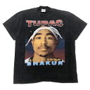 新品 TUPAC アーティストTシャツ RAP TEE ラップT メール便対応