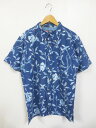 【今がお得★ポイント10倍でゲット】チャップス ラルフローレン/CHAPS RALPH LAUREN リサイズ ボタンダウン アロハシャツ 半袖 花・植物・チェ...