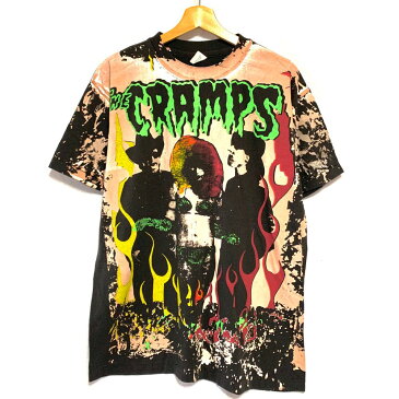 【ゆうパケット対応】モスキートヘッド風 ザ・クランプス THE CRAMPS Tシャツ サイズ：L, XL ブラック【新品】 新品 mellow 【古着屋mellow楽天市場店】