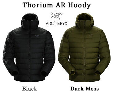 アークテリクス ARC'TERYX ソリウム AR フーディー ダウンジャケット Thorium AR Hoody ブラック オリーブ系 S , M , L 【17231】 【新品】 新品 mellow ARCTERYX OUTDOOR アウトドア パーカー 中綿 Black Dark Moss 【smtb-m】【あす楽対応】【古着屋mellow楽天市場店】