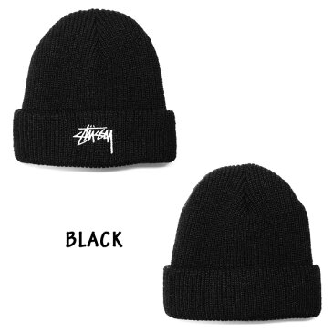 【30%オフ 5/7 12時まで】【ゆうパケット対応】 ステューシー STUSSY ビーニー ニットキャップ ストックロゴ カフ STOCK CUFF BEANIE ブラック ブルー 蛍光オレンジ ディープグリーン Made in U.S.A 【132901】【132953】【新品】 新品 mellow USA企画 【古着