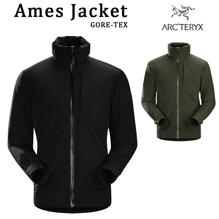 アークテリクス ARC'TERYX エイムスジャケット 中綿 Ames Jacket GORE-TEX ブラック グリーン サイズ：S , M , L 【18161】 【新品】 新品 mellow ARCTERYX OUTDOOR アウトドア パーカー フーディー ゴアテックス 【smtb-m】【あす楽対応】【古着屋mellow楽天市場店】