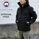 カナダグース CANADA GOOSE ウィンダムパーカ ダウンジャケット WYNDHAM PARKA Made in CANADA ブラック サイズ：S , M , L 2048M カナダ企画 アウター ダウンパーカー あす楽対応 【新品】