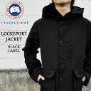 カナダグース CANADA GOOSE ロックポートジャケット LOCKEPORT JACKET BLACK LABEL Made in CANADA ブラック サイズ：S , M , L 【2429MB】【新品】 新品 mellow カナダ企画 アウター シェルジャケット 【あす楽対応】【古着 mellow楽天市場店】