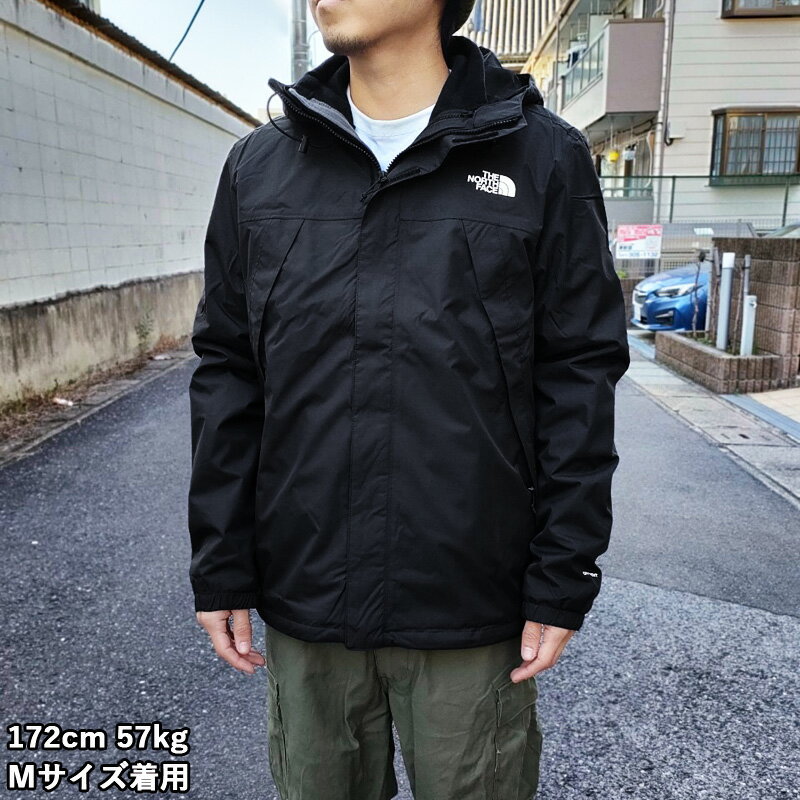 ノースフェイス THE NORTH FACE アントラ トリクライメイト ジャケット ANTORA TRICLIMATE ブラック S , M , L , XL 【NF0A7UJP】 USAモデル マウンテンパーカー フリースジャケット 3way 3in1 アウター 【新品】