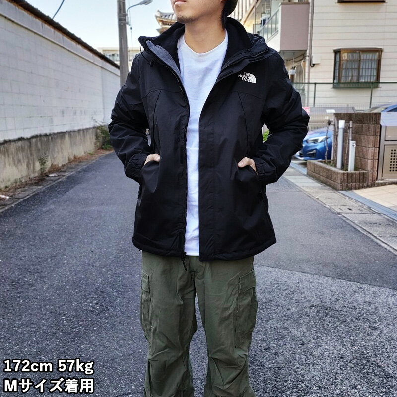 ノースフェイス THE NORTH FACE アントラ トリクライメイト ジャケット ANTORA TRICLIMATE ブラック S , M , L , XL 【NF0A7UJP】 USAモデル マウンテンパーカー フリースジャケット 3way 3in1 アウター 【新品】