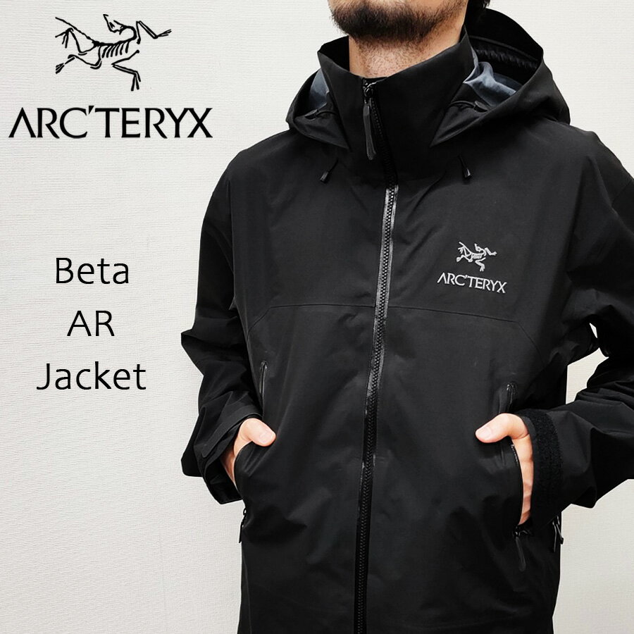 アークテリクス ARC 039 TERYX ベータ AR ジャケット GORE-TEX シェルジャケット Beta AR Jacket ブラック サイズ：S , M , L 【X000007339】【X000007082】【新品】 新品 mellow ARCTERYX OUTDOOR アウトドア マウンテンパーカー 【あす楽対応】【古着 mellow楽天市場店】