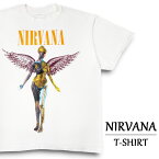 ニルヴァーナ Tシャツ 半袖 イン・ユーテロ NIRVANA " IN UTERO " バンドTシャツ サイズ：メンズ XL ビッグサイズ 大きいサイズ ホワイト あす楽対応 【新品】