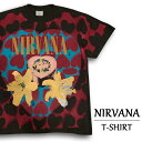 新品 ニルヴァーナ Tシャツ ハート・シェイプト・ボックス クルーネック メール便