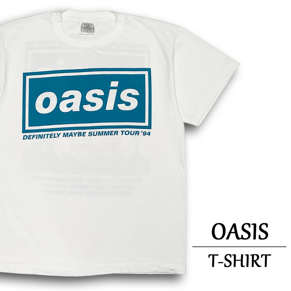 オアシス Tシャツ 半袖 OASIS ホワイト サイズ:メンズ L , XL