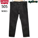 Levi's 505 ブラック ジーンズ ボトムス 古着