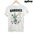 RAMONES ラモーンズ バンドTシャツ 半袖 古着 白Tee