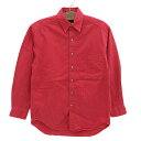 【今ならお得★ポイント5倍】ギャップ/GAP 長袖 シャツ 無地 サイズ:S レッド 【古着】 古着 【中古】 中古 mellow 【古着屋mellow楽天市場...