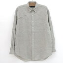 【今ならお得★ポイント5倍】ラルフローレン RALPH LAUREN ボタンダウンシャツ コーデュロイ 長袖 ヘザーグレー サイズ:L 【BLAKE】【古着】 ...