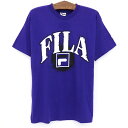 デッドストック アメリカ製 フィラ FILA 半袖 クルーネックTシャツ