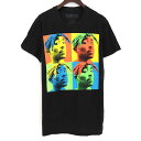 2PAC 半袖 プリントTシャツ ブラック 小さめサイズ