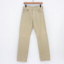 Levi's 501 ボトムス カラーデニム ジーンズ W29.5 ベージュ