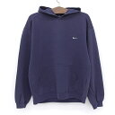 【今ならお得★ポイント5倍】NIKE スエットパーカー S 紺 ポルトガル製