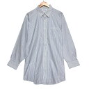 【今がお得★ポイント5倍でゲット】ブルックス ブラザーズ BROOKS BROTHERS ロングスリーブ シャツ ストライプ柄 長袖 サイズ:17 1/2 ブル...