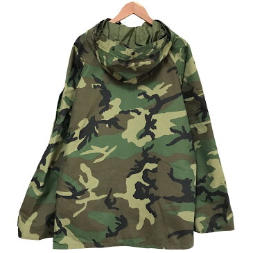 U.S.ARMY ウッドランドカモ ゴアテックスパーカー Woodland Camo GORE-TEX PARKA サイズ：LARGE-LONG 【PARKA, COLD WEATHER, CAMOUFLAGE】 【古着】 古着 【中古】 中古 mellow 【古着屋mellow楽天市場店】