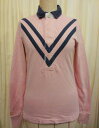 【新品】レディース Ralph Lauren Rugby/ラルフローレンラグビー ラガーシャツ ピンク×紺【サイズ:S】【古着屋mellow楽天市場店】