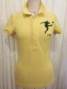 【新品】レディース Ralph Lauren Rugby/ラルフローレン ラグビー 半袖 カノコ キッカー 刺繍 ポロシャツ 黄【サイズ:レディース S】【古着屋mellow楽天市場店】