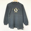 【お買い物マラソン★ポイント10倍】ディズニー スウェット トレーナー 長袖 MICKEY MOUSE 刺繍 ワッペン