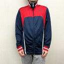 【今がお得★ポイント10倍でゲット】ナイキ NIKE ジップアップ ジャージ トラックジャケット ジョグトップ 長袖 スウッシュロゴ 刺繍 サイズ:L ネイビー...