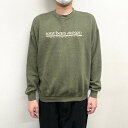 【今ならお得★ポイント10倍】【中古】 aae スウェット シャツ トレーナー カレッジロゴ 刺繍 長袖 サイズ:XL オリーブ系 ミックスカラー 古着 中古 ...