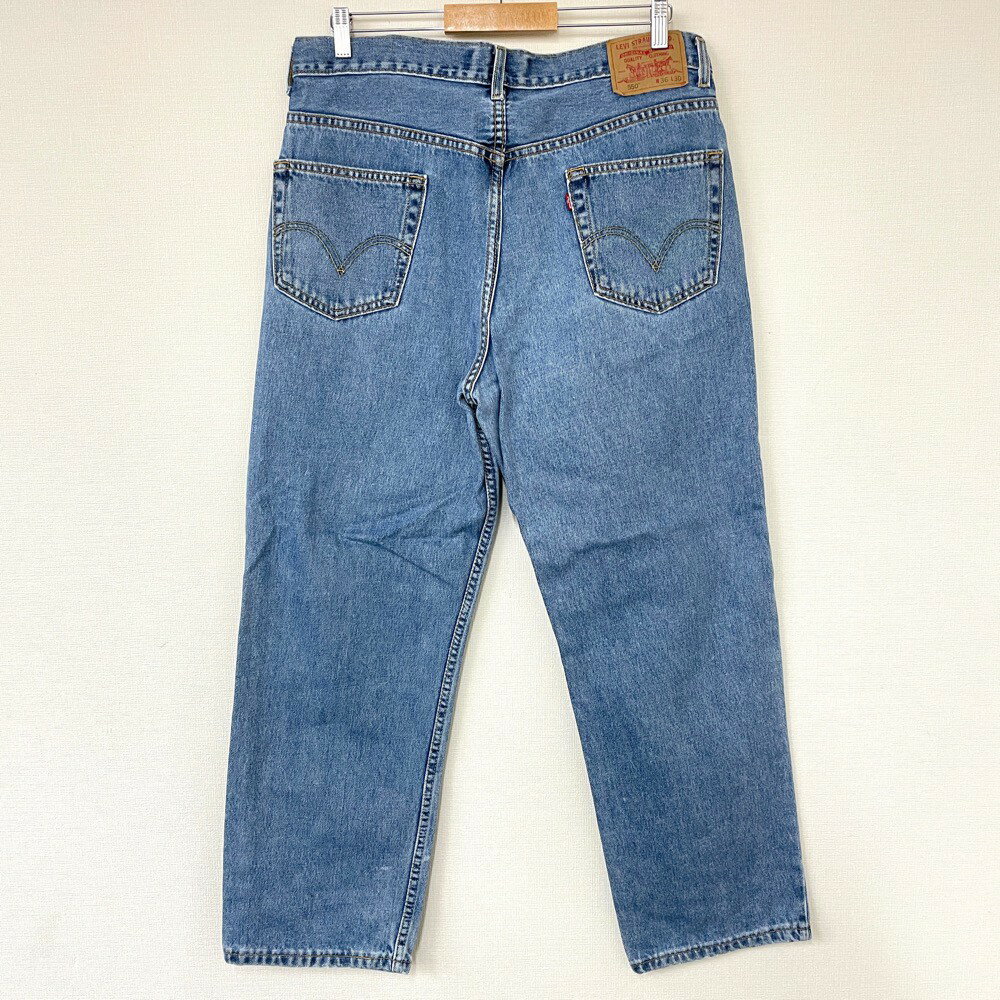 リーバイス Levi's 550 デニム パンツ テーパード 色落ち サイズ：W37 L30 インディゴ 【Levis】 【古着】 古着 【中古】 中古 mellow RELAXED FIT【古着屋mellow楽天市場店】
