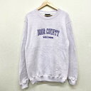 【今ならお得★ポイント10倍】Comfortex USA ニット スウェット シャツ トレーナー パイル地 DOOR COUNTY ロゴ 刺繍 長袖 サイズ:メ...