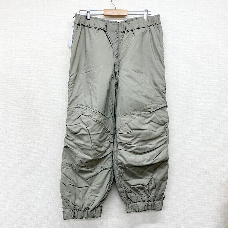 Deadstock アメリカ製 WILDTHINGS U.S. ARMY ECWCS GEN III LEVEL7 PRIMALOFT PANTS アメリカ軍 レベル7 プリマロフト パンツ サイズ：MEDIUM-REGULAR グレー デッドストック あす楽対応 【新古品】