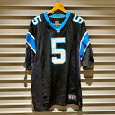 NIKE NFL Carolina Panthers フットボールシャツ ゲームシャツ ユニフォーム テディー・ブリッジウォーター チームロゴ