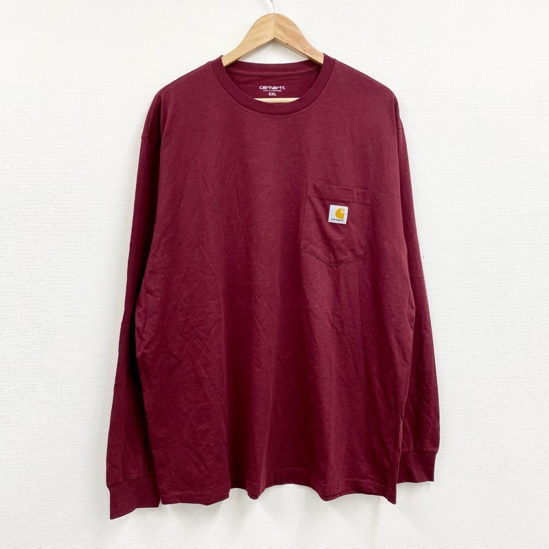 新品 ポケT カットソー LONG SLEEVE TEE