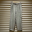 クリスチャン ディオール Christian Dior MONSIEUR スラックス パンツ ツータック 無地 サイズ:W30 L30.5 グレー【中古】