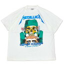 新品 メタリカ METALLICA " CRASH COURSE IN BRAIN SURGERY " クルーネック バンドT メール便