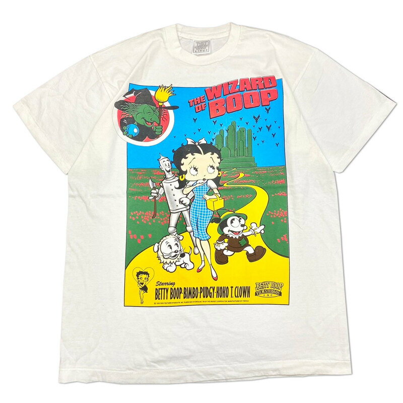 新品 ベティ ブープ Tシャツ クルーネック アニメT キャラクター メール便対応