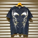 ギルダン GILDAN Tシャツ 半袖 アニマル イーグル プリント サイズ:メンズ L ブラック ゆうパケット対応【中古】