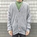 JEFFLINKS アクリル ニット カーディガン MADE IN U.S.A サイズ:L グレー 【古着】 古着 【中古】 中古 mellow 【古着屋mel...